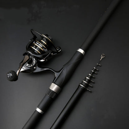 Durable- Black Carbon Spinning Real Combo
